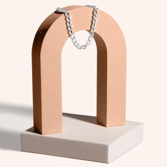 925 Sterling Silver Italian Charm Link Chain Bracelet for Men and Women - Picture 8 of 9